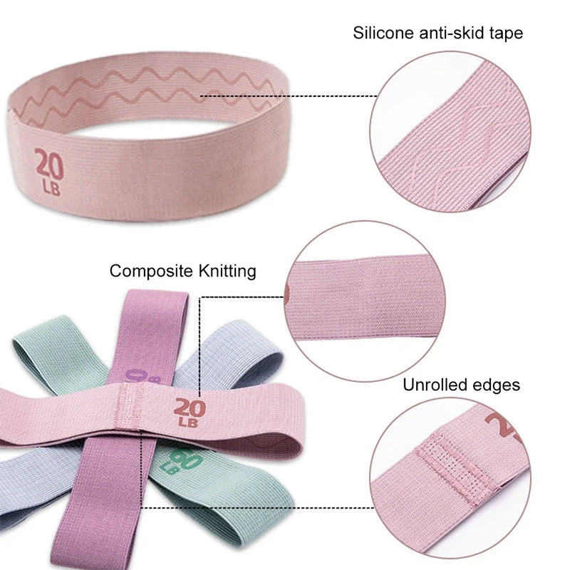 Faixas de Resistência para Pernas e Glúteos