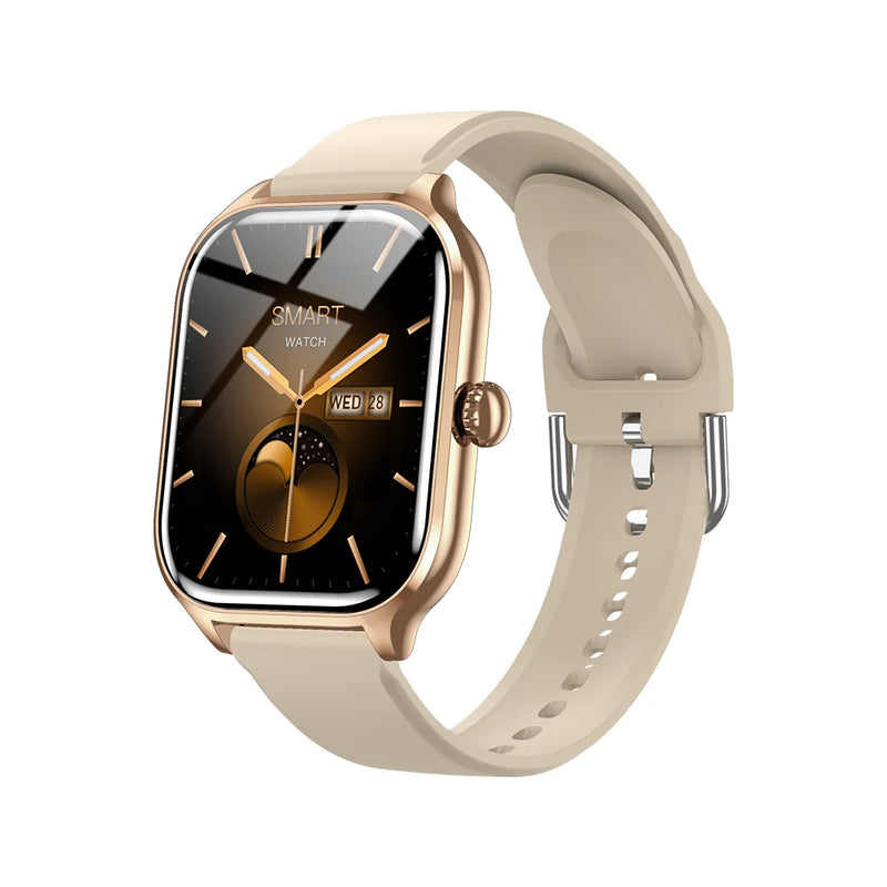 Smartwatch Tela Full Touch 1.85"  Chamadas Bluetooth, Monitoramento de Saúde, Notificações e Modo Esportivo