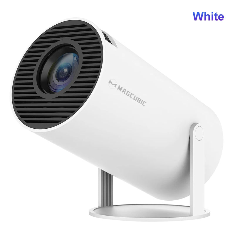 Projetor Magcubic HY300 Pro+ – 4K WiFi 6, Android 11, 260 ANSI, Bluetooth 5.0, Portátil para Cinema em Casa e Áreas Externas (1280x720P, Suporte 4K)