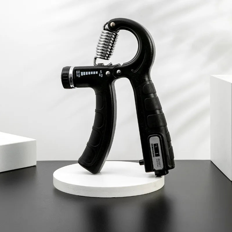 Kit de Fortalecimento de Mãos – Gripper Ajustável com Contador, Expansor de Pulso, Molas de Resistência e Exercitador de Dedos