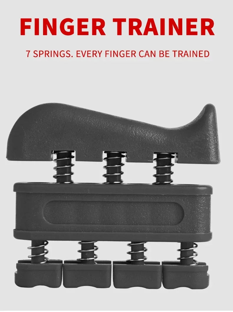 Kit de Fortalecimento de Mãos – Gripper Ajustável com Contador, Expansor de Pulso, Molas de Resistência e Exercitador de Dedos