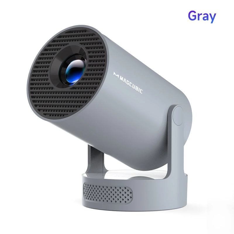 Projetor Magcubic HY300 Pro+ – 4K WiFi 6, Android 11, 260 ANSI, Bluetooth 5.0, Portátil para Cinema em Casa e Áreas Externas (1280x720P, Suporte 4K)